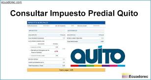 El impuesto predial, se conoce en colombia como un aporte económico proporcional a los predios (viviendas) que posee cada individuo colombiano. Consultar Impuesto Predial Quito 2021 Cuanto Debo Pagar
