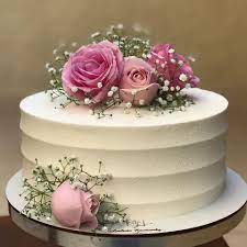 Cakepedia By Lakshi Fresh Flower Cake Birthday Cake With Flowers Birthday Cake For Women Simple