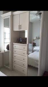 3 making a dark room look lighter. A Cute Little Dual Full Body Mirror Closet With Center Drawers Designed By Ashley Canti Closet Layout Closet Design Layout Small Closet Design