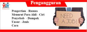 Jumlah pengangguran / jumlah angkatan kerja x 100%. Pengertian Pengangguran Ciri Penyebab Dampak Jenis Dan Cara