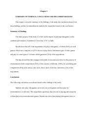 Qualitative research methods definition this chapter discusses four alternatives to laboratory and survey research: Chapter 5 Chapter 5 Summary Of Findings Conclusions And Recommendations This Chapter Covers The Summary Of The Findings Of The Study The Conclusion Course Hero