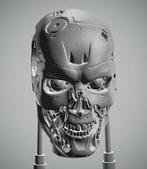 T800 Endoskull Terminator 1984 Terminator Terminator Endoskeleton Sf Movies
