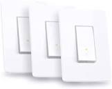 Kasa Smart Wi-Fi Light Switch - 3-Pack - White TP-Link