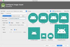 You don't need to change one app icon at a time. Create App Icons With Image Asset Studio Android Developers