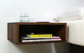 The Edge Wall Mounted Side Table Bedside Table Design Floating Bedside Table Design Your Home