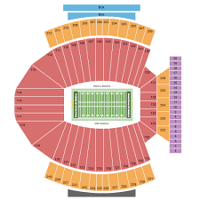 Kenan Memorial Stadium Seating Chart Chapel Hill