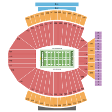 kenan memorial stadium seating chart chapel hill