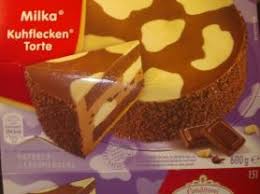 Torte mit schoko 9 6. Kalorien Fur Milka Kuhflecken Torte Kuchen Torten Fddb
