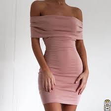 Beautiful Off The Shoulder Dress In A Dusty Rose Pink Beautiful Casualdresses Cocktaildresses Dress Fashion Fashion Outfits Dresses