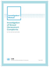 Alex was then prevented from undertaking management responsibilities. Https Unsceb Org Sites Default Files 2021 05 Investigators 20manual March 202021 Print Pdf