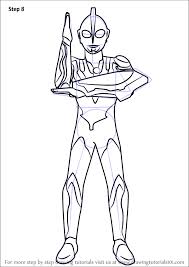 learn how to draw ultraman ribut ultraman step by step drawing tutorials