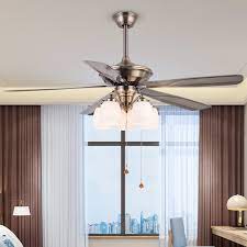 Whether you're looking for a low hanging chandelier, an intricately designed. Elegant Control Ceiling Ceiling Smart Room European Strong With Lamp Retro Mute Bedroom With Remote Wind Lights Living Style Fans Aliexpress Fan Ceiling