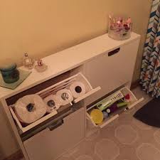 Jules Yap On Instagram Ikea Shoe Bin Is The Perfect Small Bathroom Storage Space Punkysnickerjen Ikea Ideen Bad Hacks Zuhause Diy