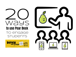 20 Ways To Use Pear Deck To Engage Students Ditch That Textbook Pear Deck Student Engagement Blended Learning