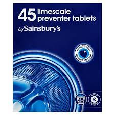 Helps to prevent element damage ideal for use on kettles, urns, coffee machines, dishwashers, steam ovens, steam irons, baby bottle sterilisers, water coolers and shower heads. Sainsbury S Limescale Preventer Tablets X45 Sainsbury S