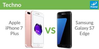 Iphone 7 Plus Vs Samsung Galaxy S7 Edge Le Match Prixtel