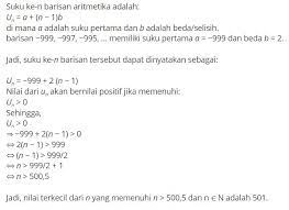 Contoh Materi Yang Keluar Di Soal Matematika Dasar Sbmptn