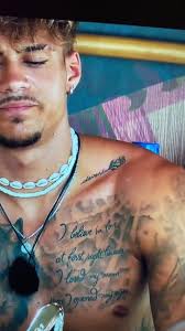 weisssss ja nicht! #ayto #ryan #areyoutheone #tattoo