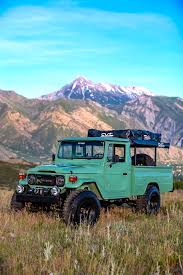 Toyota Land Cruiser Hj47 Pickup Toyota Fj Cruiser Toyota Toyota Land Cruiser