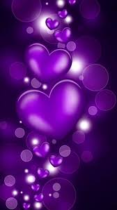Purple Wallpaper With Heart All of these purple background images and vectors have high resolution and can be used as banners, posters or wallpapers.