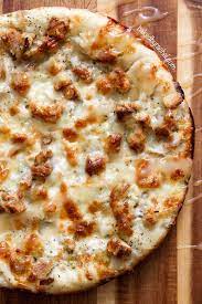Leftover Thanksgiving Turkey Pizza Thanksgiving Turkey Leftovers Leftovers Recipes Turkey Pizza
