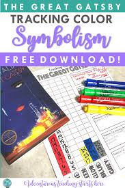 The Color Symbolism Used In The Great Gatsby Is On Of The Most Important Teaching Points In The Novel I Love Teaching Symbolism Teaching Literature Teaching