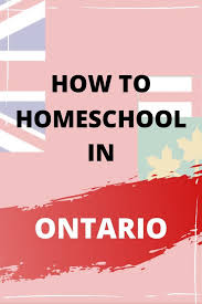 Jan 10, 2020 · education is primarily home based. Homeschooling In Ontario How To Get Started