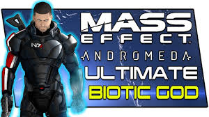 The Most Ridiculously Op Biotic Build In Mass Effect Andromeda Ultimate Adept Build Insanity Youtube Mass Effect Biotic Cheap Games