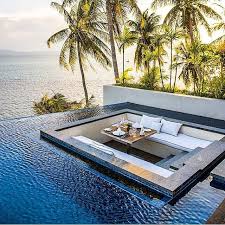 Travelawesome On Instagram Tag Who You D Swim With Conrad Royal Resort Koh Samuni Photo Via Beaches N Piscines Design Maison Architecte Maison Design