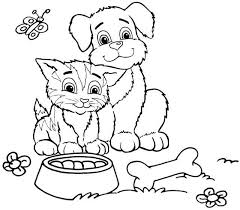 Pin By Cs Pengadaan On Cat Cat Coloring Page Dog Coloring Page Cute Cats And Dogs