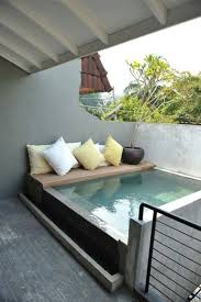 Jacuzzi Hot Tub Outdoor Dream Patio Small Pool Design