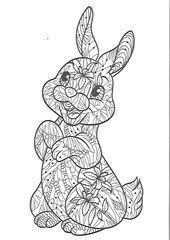 Cat Zentangle Drawing Coloring Pages Cat Zentangle Drawing In 2020 Ostern Zeichnen Ausmalbilder Ostern Ausmalbild Hase