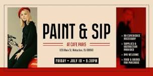 Paint & Sip at Cafe Paris