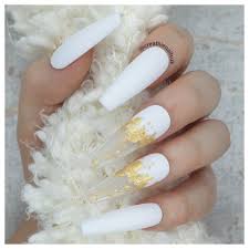 We did not find results for: Matte White False Nails With Gold Foil Creative Nails