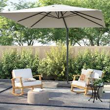 Sol 72 Outdoor Boracay 10 Square Cantilever Umbrella Reviews Wayfair Patio Umbrellas Patio Cantilever Patio Umbrella