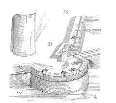 a bastion with round edges eugene emmanuel violet le duc dictionnaire raisonne de l architectu architecture militaire l architecture francaise architecture