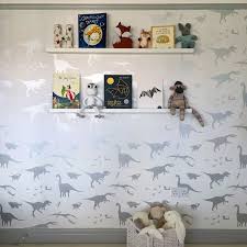 You'll love our adorable range of boys and girls babywear, including sleepsuits, clothing and shoes. D Ya Think E Saurus White Wallpaper Nursery Wallpaper Boy Baby Boy Rooms Dinosaur Nursery Decor