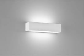 Plaster Led Wall Lights Rectangular 30cm Led 18w By Isyluce 857