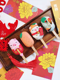 Piggy And Fortunes Chinese New Year 2019 Chinese New Year Desserts Chinese Cake Chinese New Year Cake
