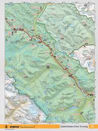 Saskatchewan river crossing is a locality in western alberta, canada. Crcr18 Topo Saskatchewan River Crossing