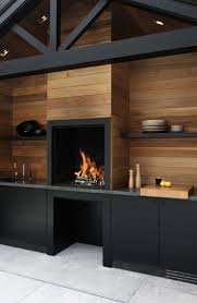 53 Stylish Black Kitchen Designs Decoholic Outdoor Kitchen Design Outdoor Kitchen Kitchen Design