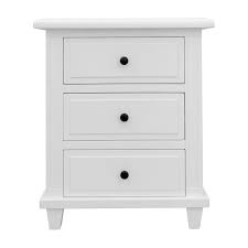 Available with one, two or three drawers, they offer a neat storage option for your books or toiletries and somewhere to display. Bedside 3 Drawer Shack Homewares