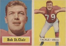 Bob St Clair HOF Vintage HAND SIGNED 1990 ProSet Card w/COA