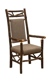 Hickory Twig Arm Chair Hom Furniture Lodge Furniture Twig Furniture Upholstered Arm Chair