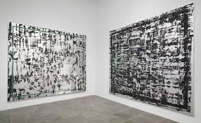 Jacqueline Humphries Installation View Whitney Biennial 2014 Whitney Museum Of American Art N Contemporary Abstract Painting American Art Expressionist Art