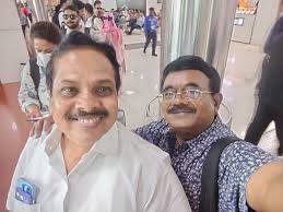 With Fr. Thadaeus and my brother in Coimbatore!