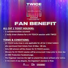 For mina, who is currently absent from the tour i'm here to keep my promise to perform in malaysia, and i'm so grateful that. Fancy Girl Group Twice Is Back With Their Twicelights World Tour In Singapore On 13 July