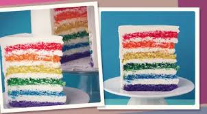Tak banyak yang tahu, ubi ungu dapat digunakan sebagai pewarna makanan alami untuk rainbow cake. Rainbow Cake Martha Stewart Lifestyle Fimela Com