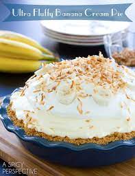 A Spicy Perspective Banana Cream Pie Banana Cream Pie Recipe Cream Pie Recipes