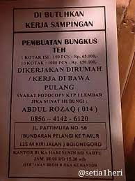 Kerja sampingan dibawa pulang jogja : Kerja Sampingan Dibawa Pulang Jogja Ide Bisnis Sampingan Modal Kecil 2020 Youtube Kadijatorrent